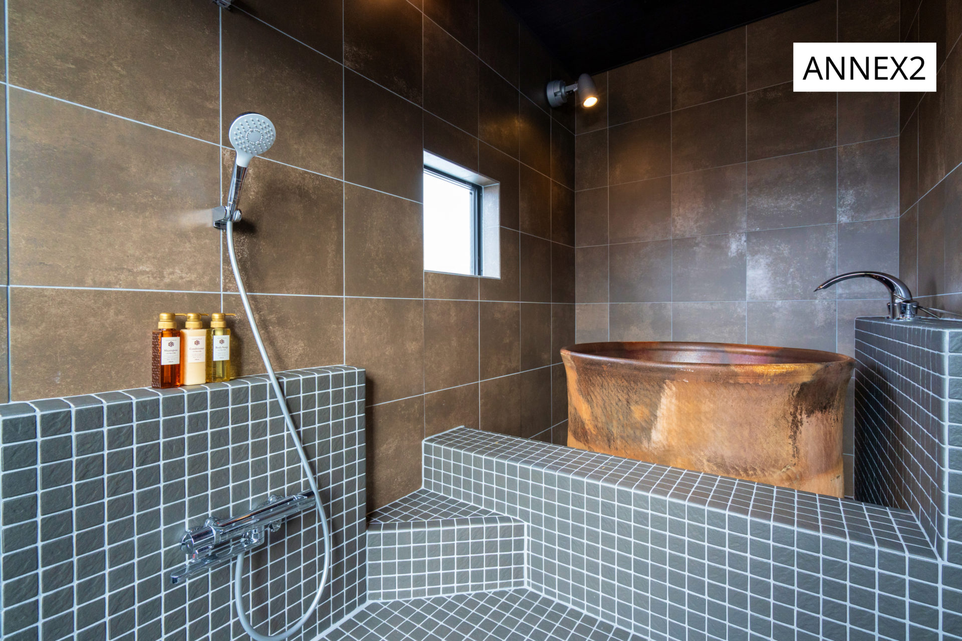 小樽市「SOUBOU OTARU」ANNEX2浴室