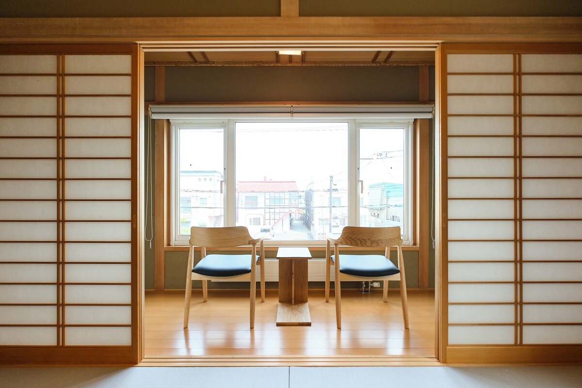 「星宿 Asahikawa asahimachi」縁側