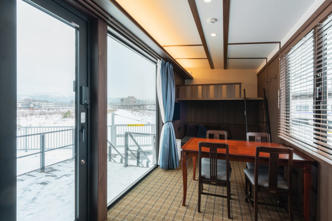 「JR Mobile Inn Hakodate」リビング