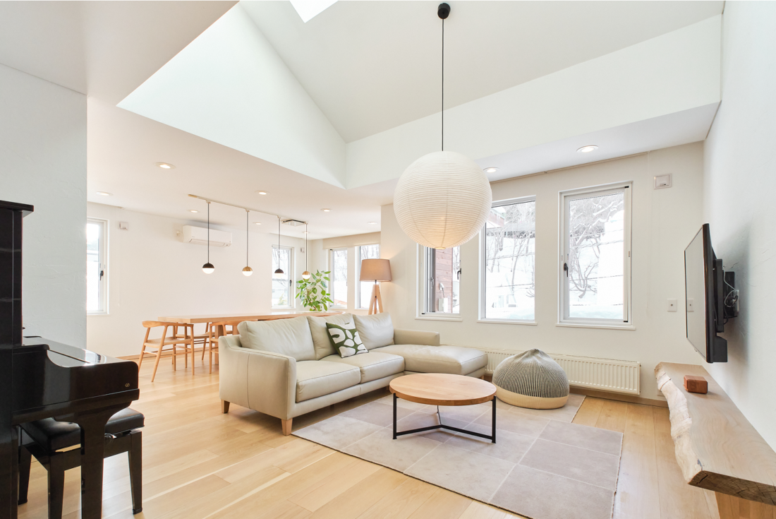 「MOIWA MOUNTAIN VILLA」リビング