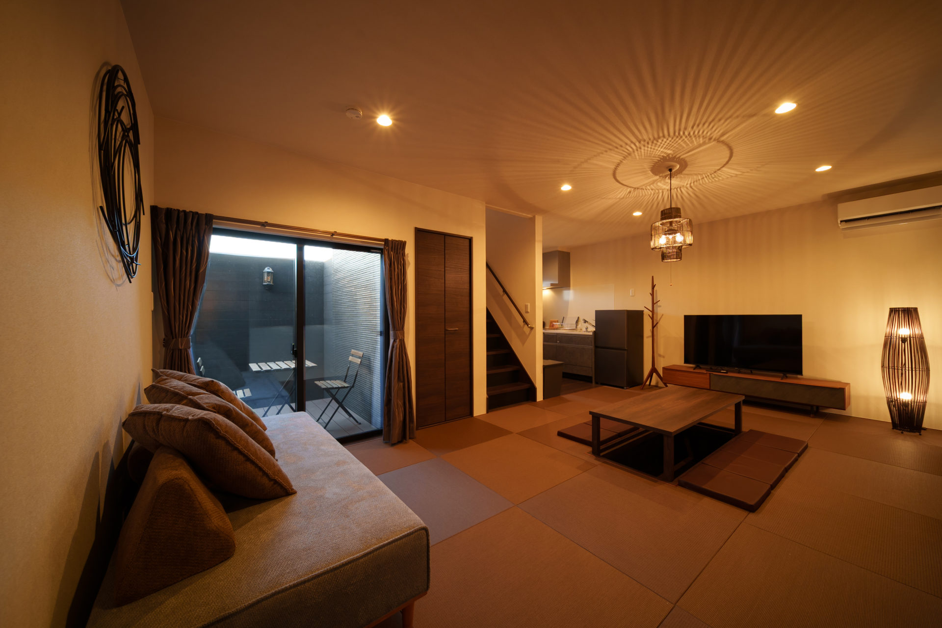 「湯宿 風の音」リビング